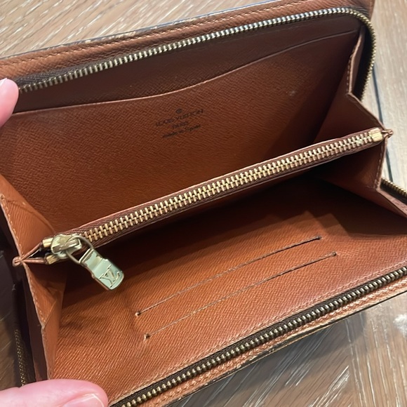 LOUIS VUITTON - set of 2 wallets - zip monogram long wallet and key holder - Picture 3 of 8